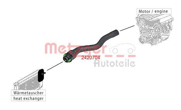 Tuberia flexible calefacción METZGER ref. 2420704